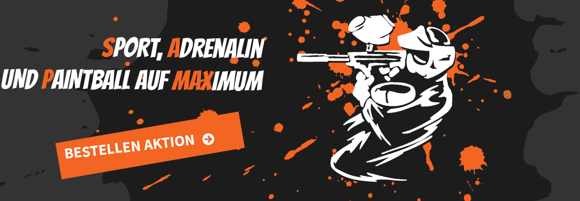SPORT, ADRENALIN UND PAINTBALL AUF MAXIMUM